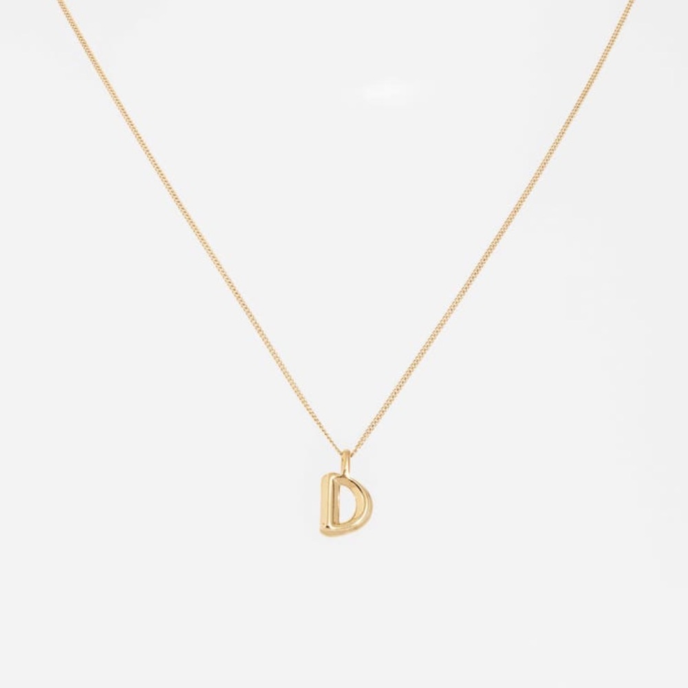 Jenny Bird D Initial Necklace